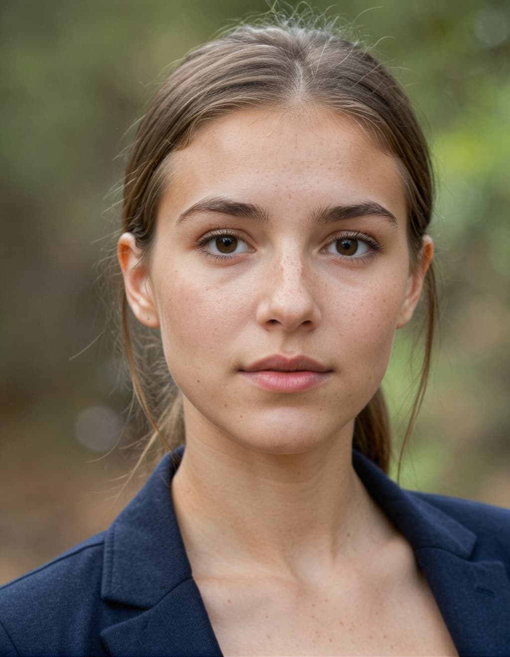 Portrait used as a reference image for consistent AI character generation